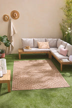 Santorini - Tapis D'Intérieur/Extérieur - Polypropylène - Beige