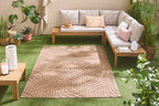 Santorini - Tapis D'Intérieur/Extérieur - Polypropylène - Beige