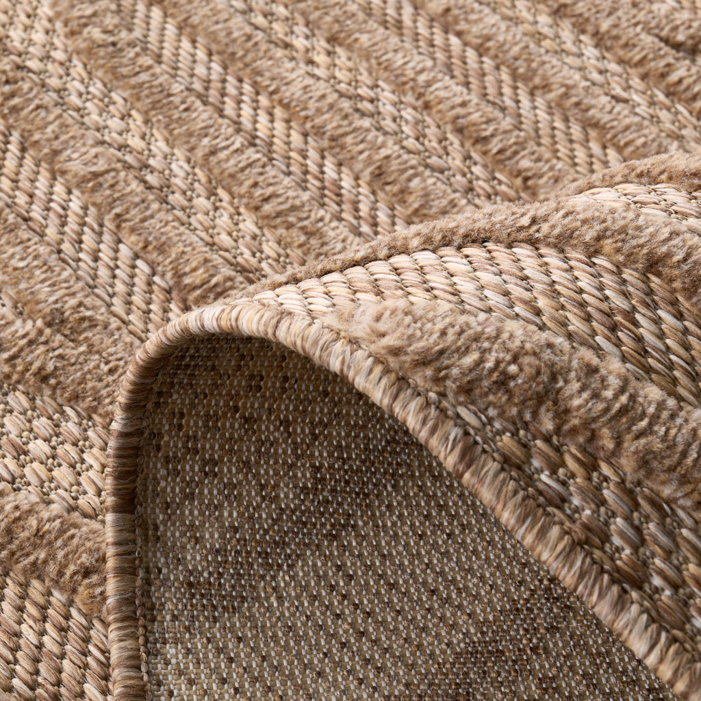 Santorini - Tapis D'Intérieur/Extérieur - Polypropylène - Beige