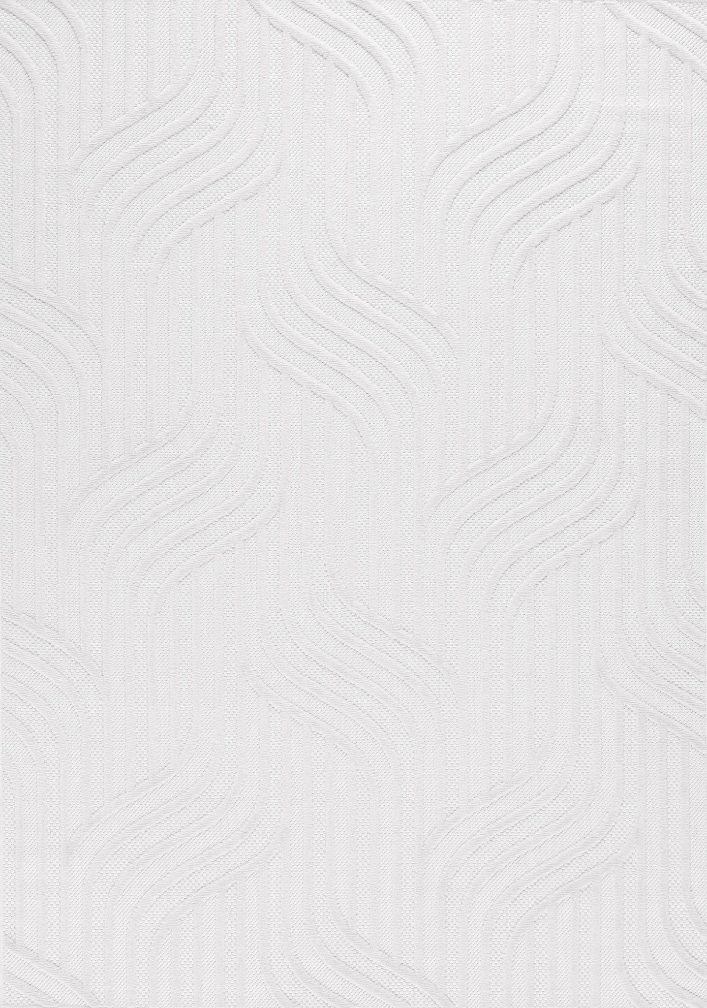 Alfombra gráfica blanca: SAN989BLA Alfombras Nazar