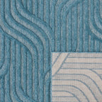 Santorini - Tapis D'Intérieur/Extérieur - Polypropylène - Turquoise