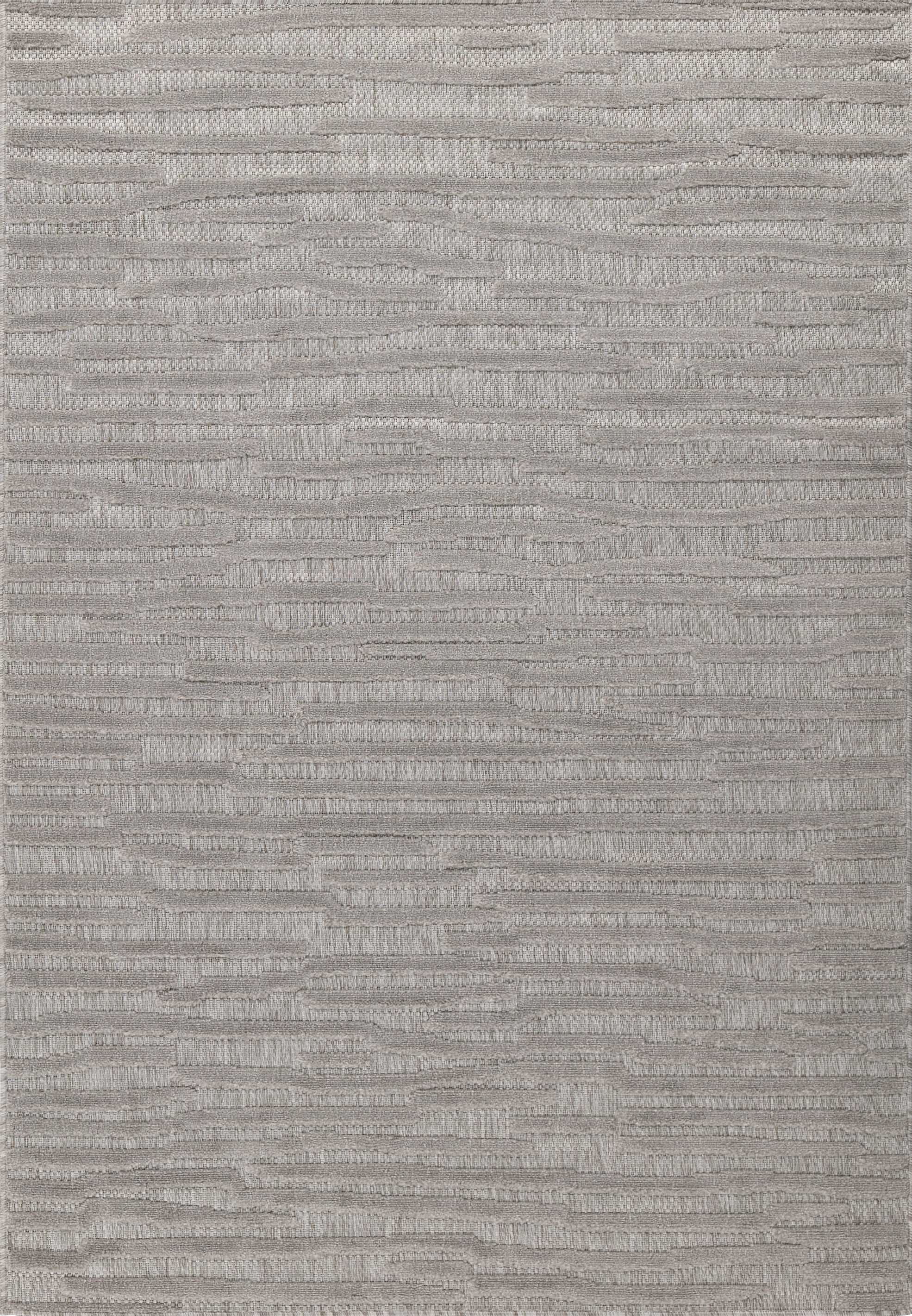 Gray patterned indoor and outdoor rugs: SAN990GRI Nazar rugs