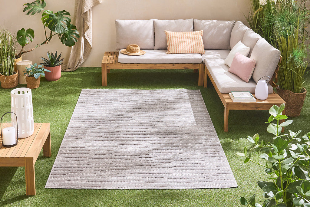 Gray patterned indoor and outdoor rugs: SAN990GRI Nazar rugs