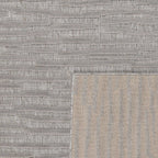 Gray patterned indoor and outdoor rugs: SAN990GRI Nazar rugs
