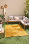 Santorini 990 Rug - Graphic Pattern - Yellow - Indoor / Outdoor