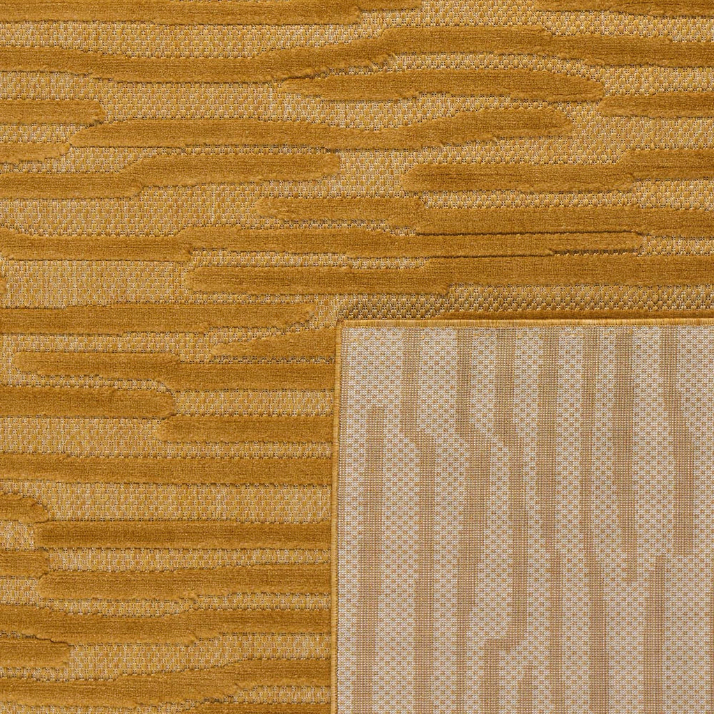 Santorini 990 Rug - Graphic Pattern - Yellow - Indoor / Outdoor