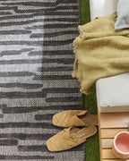 Alfombras estampadas de interior y exterior Negro: SAN990NOI Alfombras Nazar
