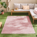 Santorini 990 Rug - Graphic Pattern - Pink - Indoor / Outdoor