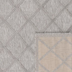 Santorini 991 Rug - Graphic Pattern - Gray - Indoor / Outdoor