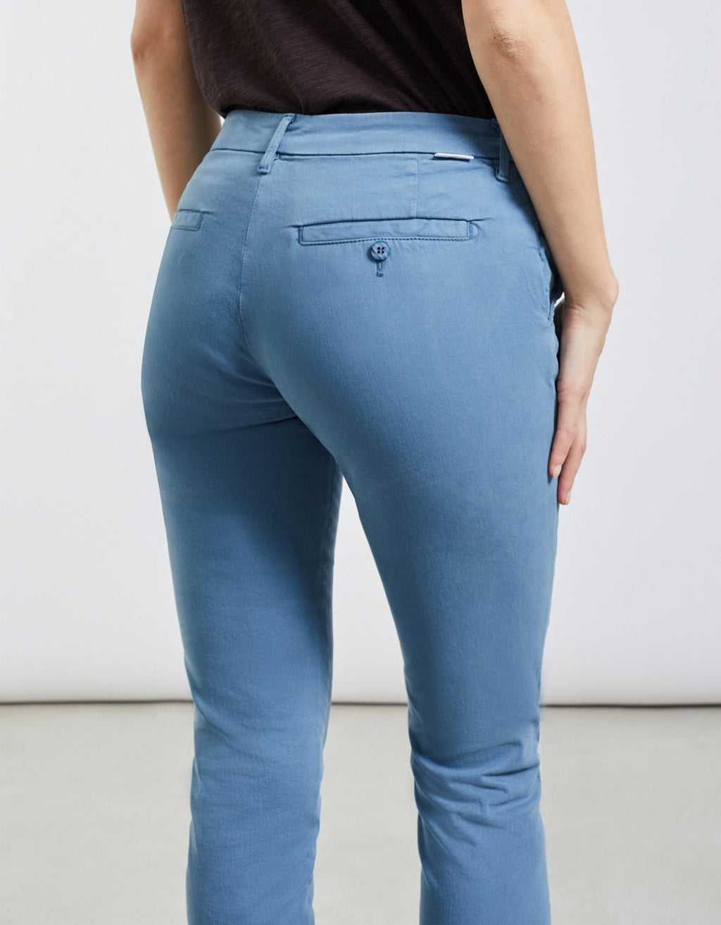 Sandy 2 Basic Chino Pants - Storm Blue - Women