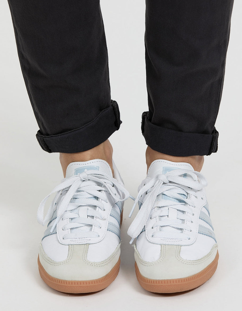 Sandy 2 Basic Chino Trousers - Carbon - Women