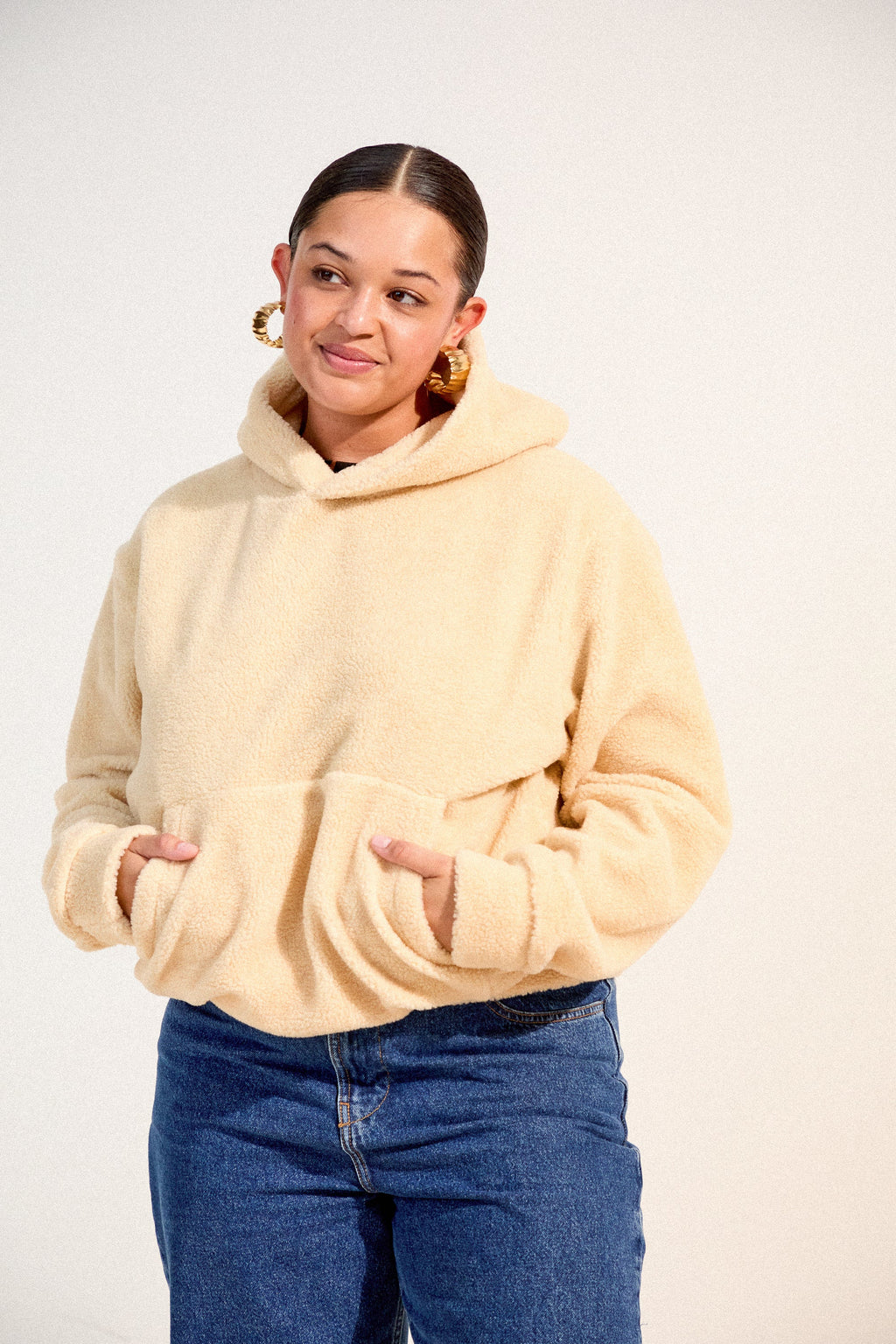 Sweatshirt Ernest Doudou – Ecru