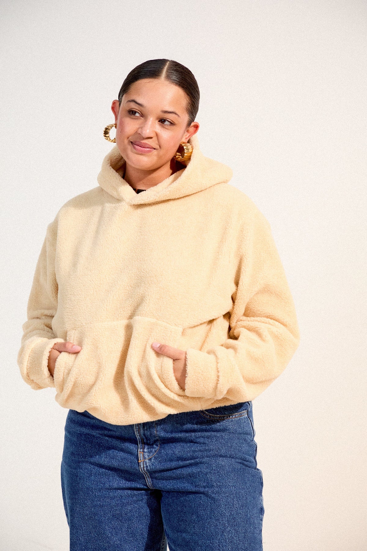 Sweatshirt Ernest Doudou – Ecru