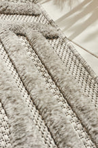 Alfombra con motivos gráficos para interior y exterior Santorini Grey: SAN989GRI Alfombras Nazar