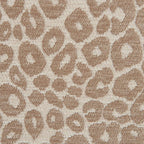 Saran - Banc - Tissu Léopard - Beige