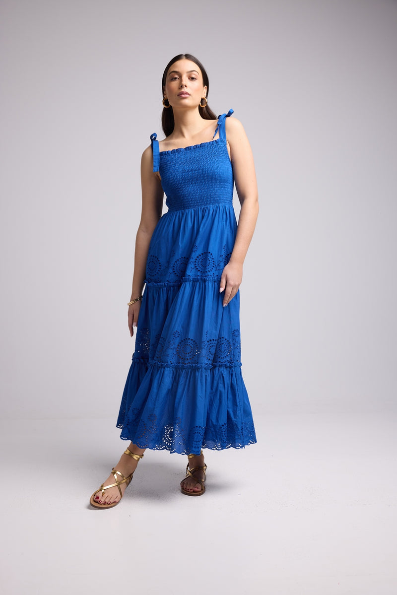 Robe Longue - Sasha - Bleu