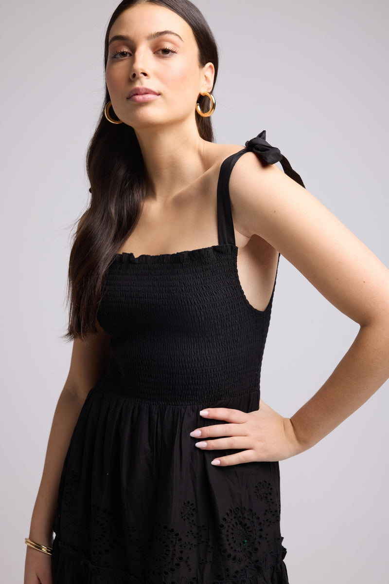 Robe Longue - Sasha - Noir
