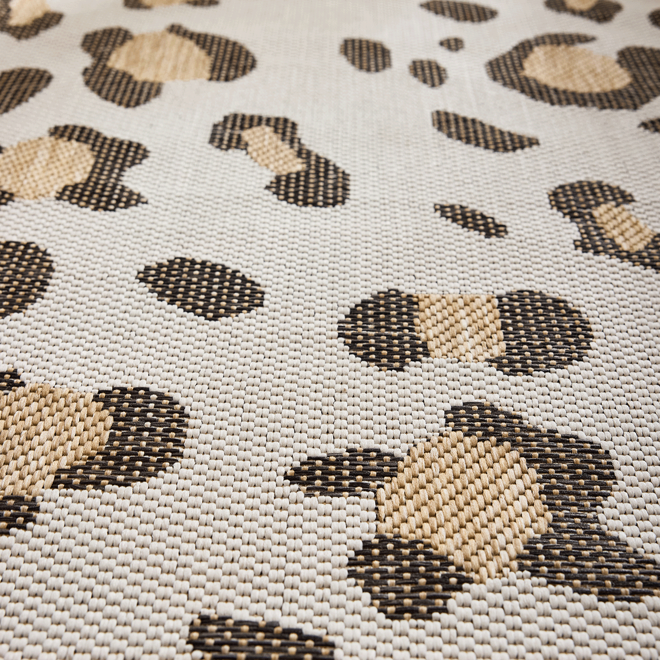 Savanna 522 Rug - Leopard - Beige - Indoor/Outdoor