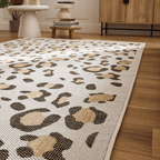 Savanna 522 Rug - Leopard - Beige - Indoor/Outdoor