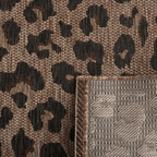Savanna - Tapis D'Intérieur/Extérieur - Polypropylene - Marron