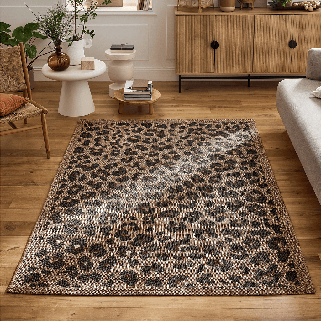 Savanna - Tapis D'Intérieur/Extérieur - Polypropylene - Marron