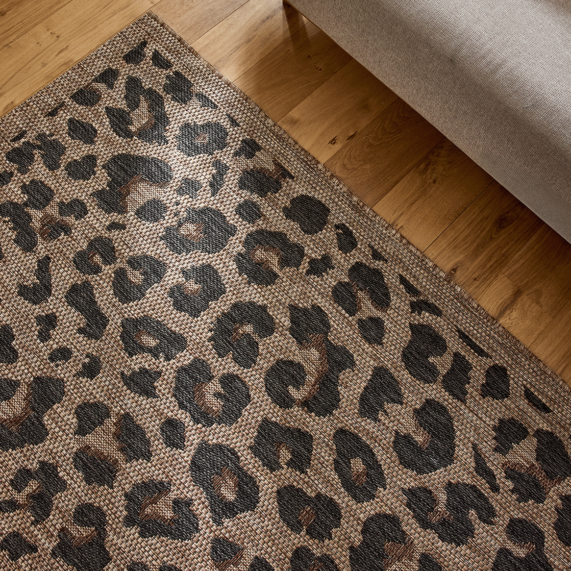 Savanna - Tapis D'Intérieur/Extérieur - Polypropylene - Marron
