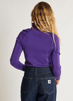 Pull Over Manches Longues - Violetfonce - Femme