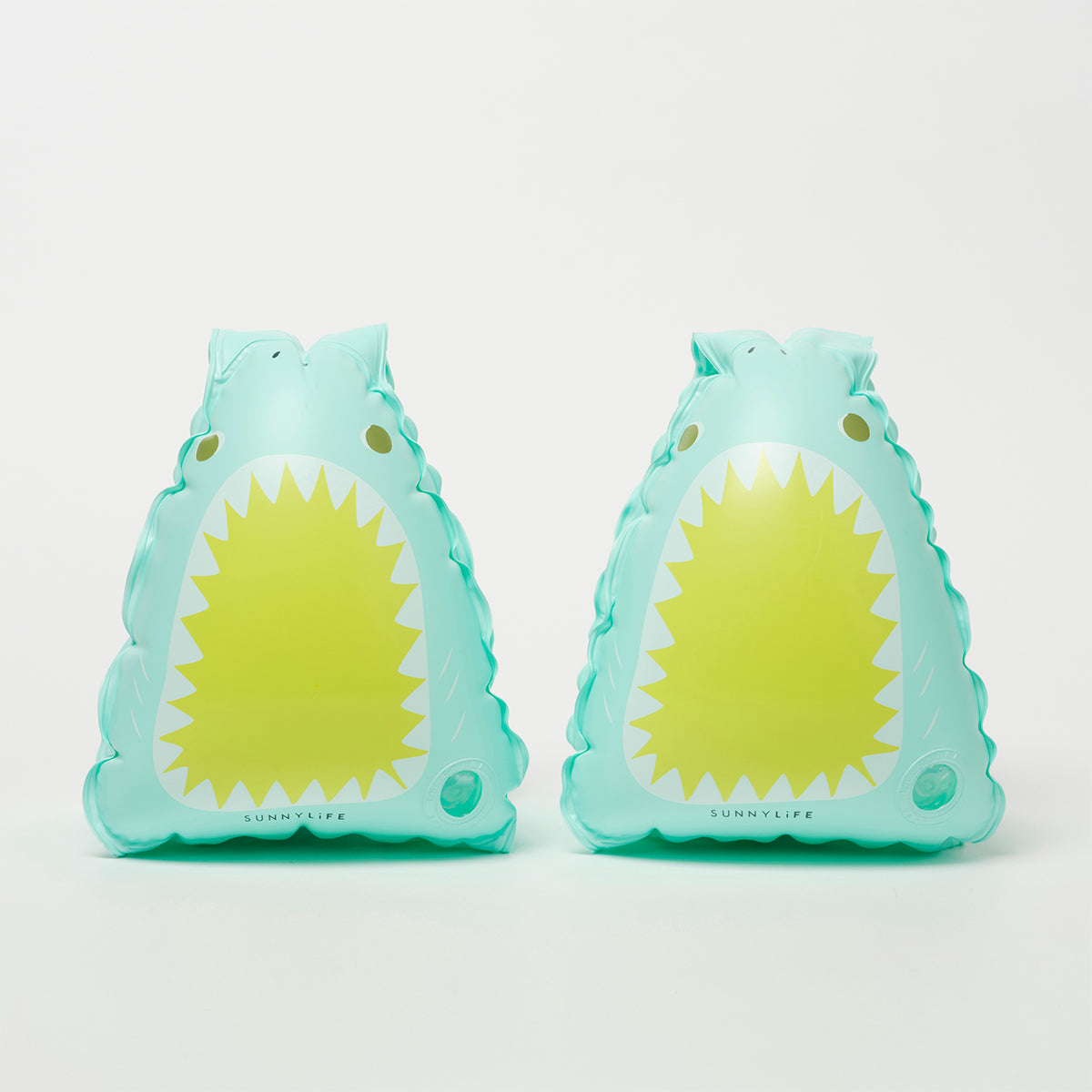 Brazaletes de Tiburón de PVC - Azul (16 x 22 x 18 cm) - Azul