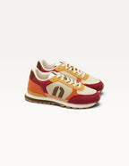 Zapatillas bajas Aline - Borgoña Marfil Mostaza - Mujer