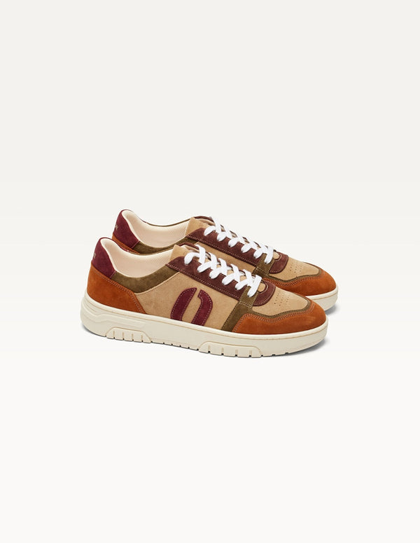Nino Low Top Sneakers - Amber Khaki Beige - Men
