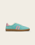 Baskets Basses Lucia - Turquoise Rose - Femme