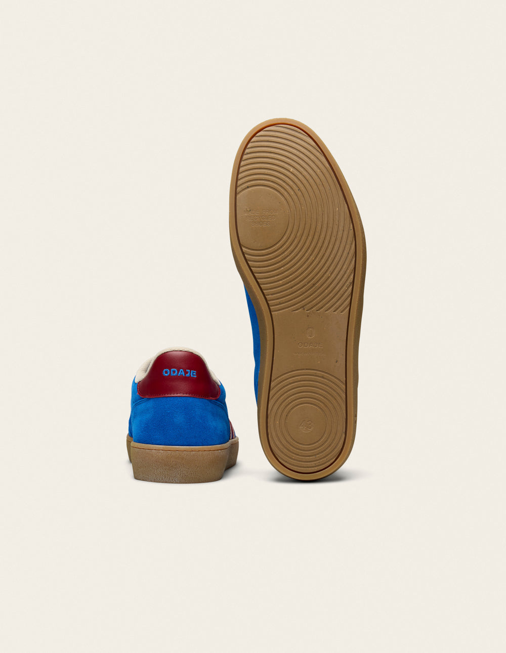 Baskets Basses Pablo - Bleu Bordeaux - Homme