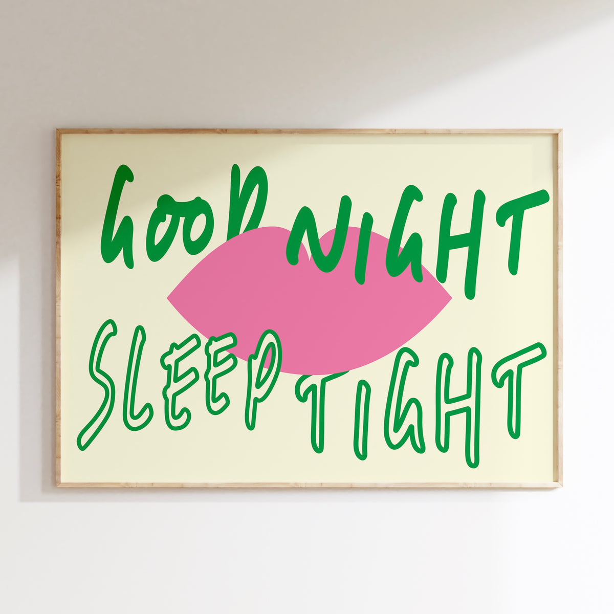 Good Night Sleep Tight - Multicolor