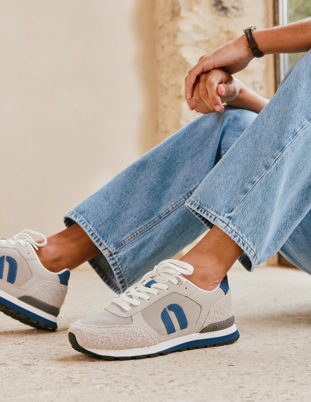 Adrien Low Sneakers - Petrol Gray - Men