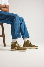 Zapatillas altas Alexis - Caqui
