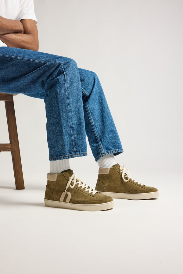 Baskets Montantes Alexis - Kaki - Homme