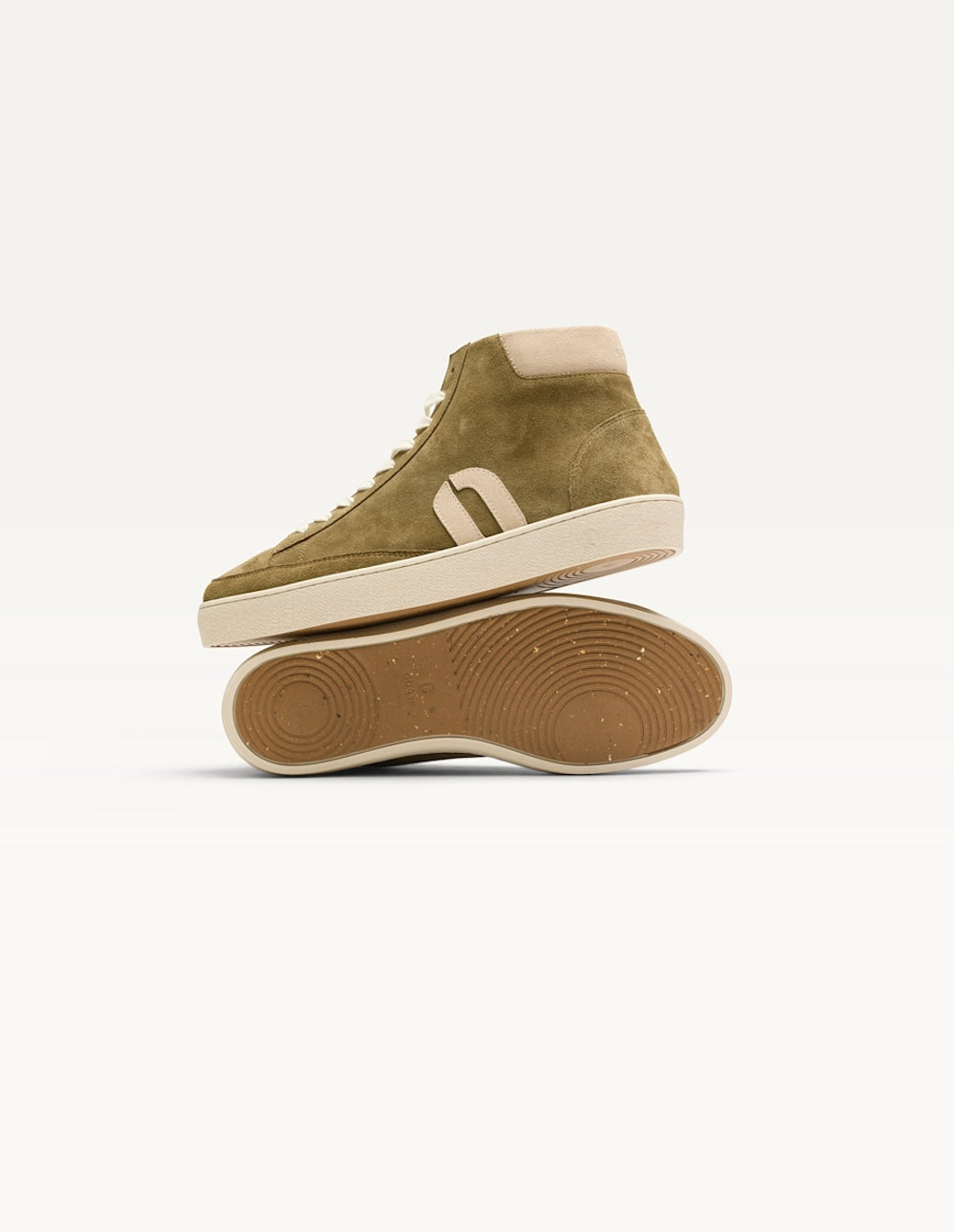 Zapatillas altas Alexis - Caqui