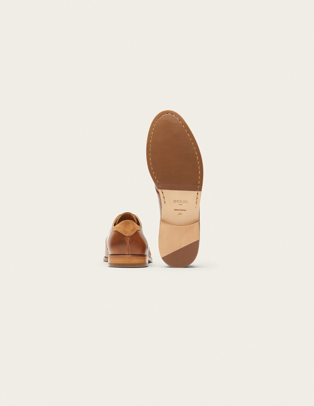 Alphonse Derbies - Honey Pull-Up Leather