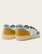 Zapatillas bajas Arthur - Mostaza Azul Marfil