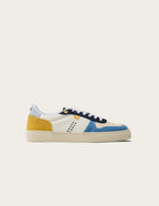 Zapatillas bajas Arthur - Mostaza Azul Marfil