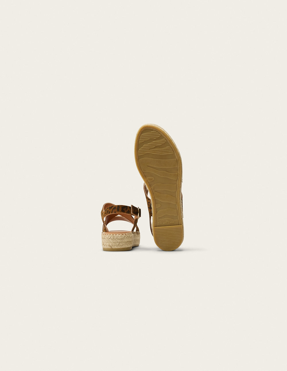 Espadrilles Chantal - Suède Léopard - Femme