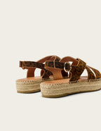 Espadrilles Chantal - Suède Léopard - Femme