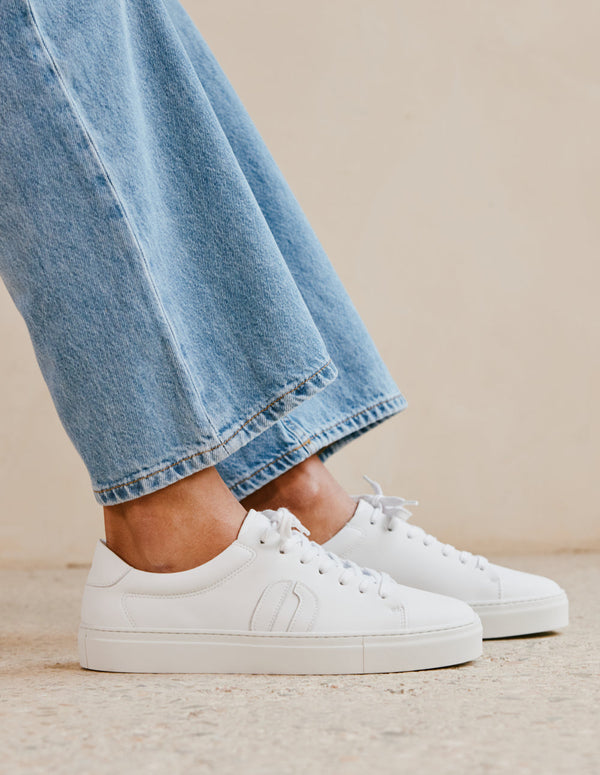 Gabin Low-Top Sneakers - White - Men's