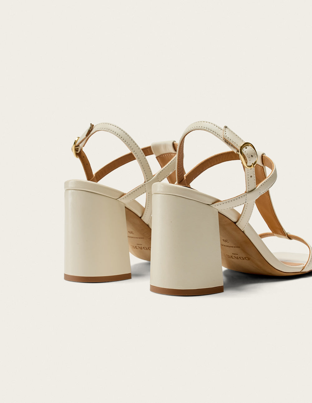 Sandalias Tacón Joy - Piel Crudo