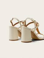 Sandalias Tacón Joy - Piel Crudo