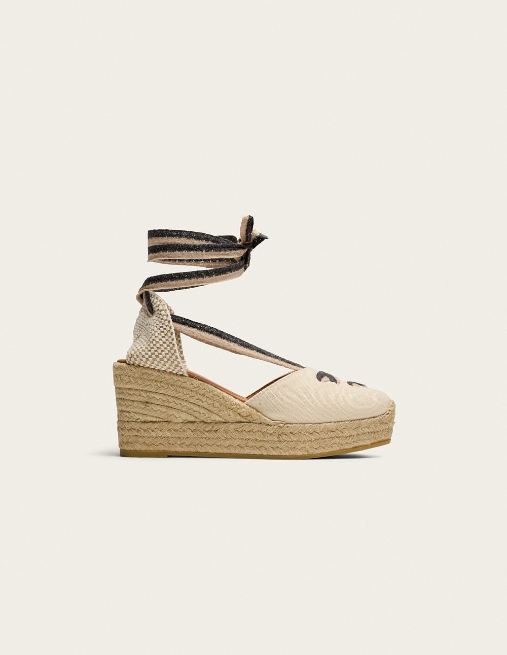 Lanzo Espadrilles - Ecru Canvas - Women
