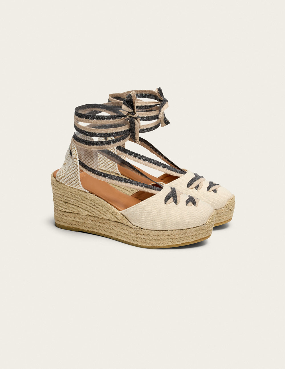 Lanzo Espadrilles - Ecru Canvas - Women