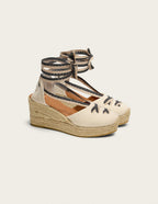 Lanzo Espadrilles - Ecru Canvas - Women