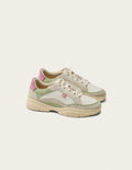 Zapatillas Laura Low - Verde Marfil - Mujer