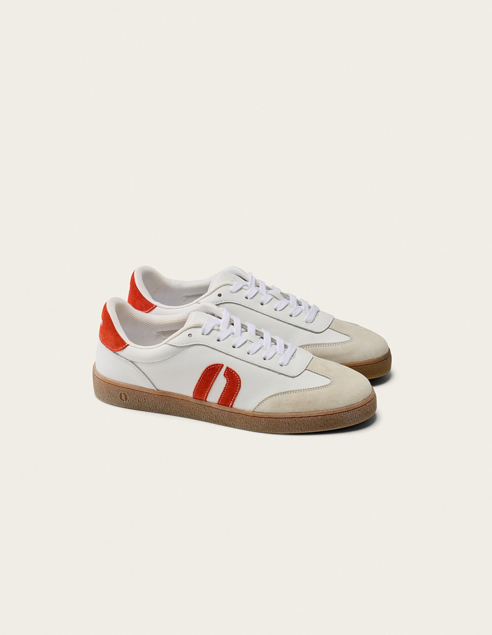 Zapatillas bajas Lucia - Blanco Naranja